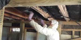 Earthwool Faced Wind Wash Barrier Black underfloor insulation