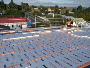 External Insulation Roof Installation