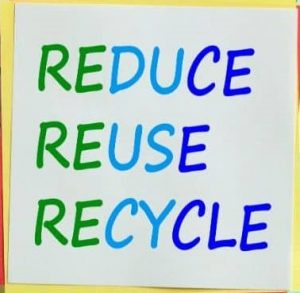 Reduce Waste, Reuse and Recycle